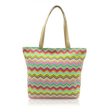 Load image into Gallery viewer, BONAMIE Colorful Summer Beach Bag
