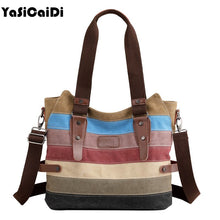 Load image into Gallery viewer, High Quality Women Canvas Shoulder Bag
